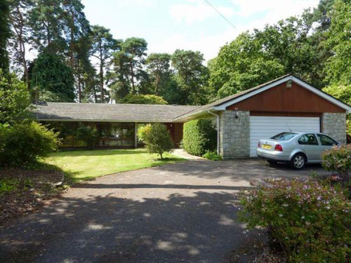 On the market: 1960s ranch-style bungalow in Ashley Heath, near Ringwood, Hampshire