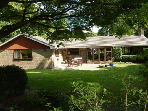ring3 1960s ranch-style bungalow in Ashley Heath, near Ringwood, Hampshire