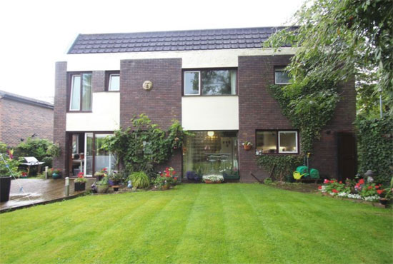 1960s modernist property in Romiley, near Stockport, Cheshire