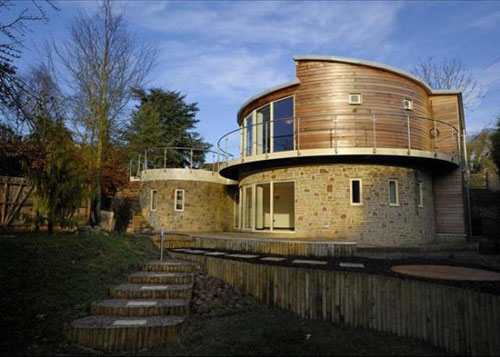 On the market: Four-bedroom circular house in Inkberrow, Worcestershire