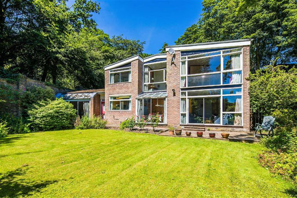 1960s Peter F. Smith modernist property in Sheffield, South Yorkshire