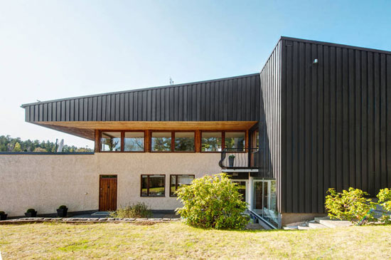 On the market: 1970s modernist property in Saltsjo-Boo, near Stockholm, Sweden