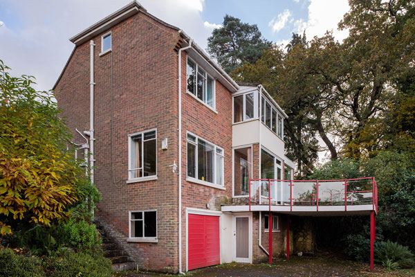 1950s modern house in Southampton, Hampshire