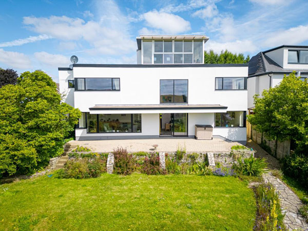 1930s Mark Hartland Thomas modern house in Sneyd Park, Bristol