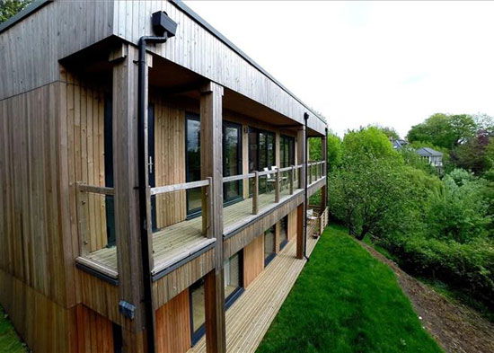 Birch House contemporary modernist property near Bath, Somerset