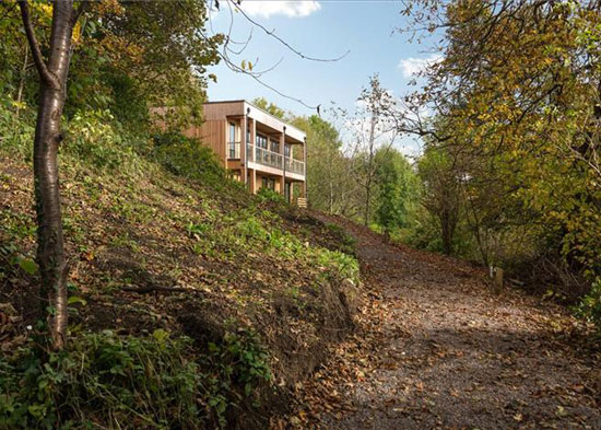 Birch House contemporary modernist property near Bath, Somerset