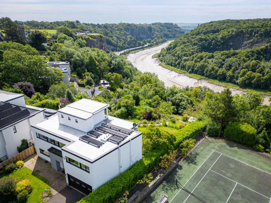 1930s Mark Hartland Thomas modern house in Sneyd Park, Bristol