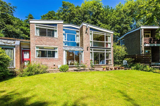 1960s Peter F. Smith modernist property in Sheffield, South Yorkshire