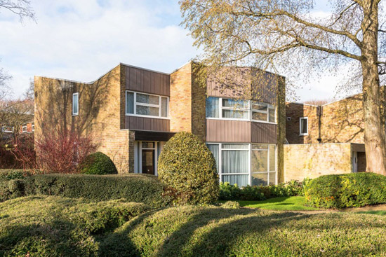 On the market: 1960s Eric Lyons-designed Span House in New Ash Green, Kent