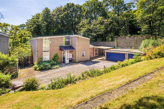 1960s Peter F. Smith modernist property in Sheffield, South Yorkshire