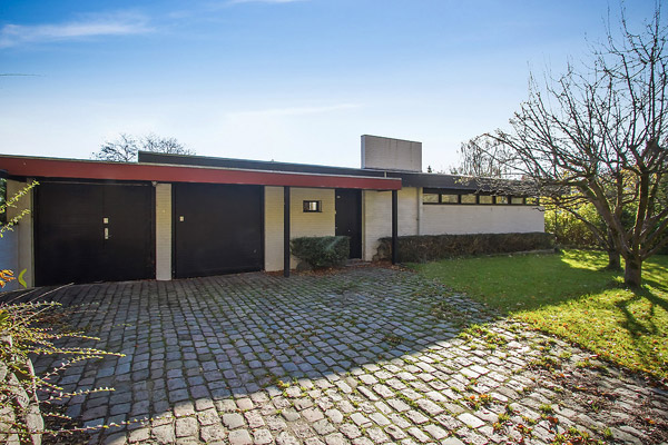 19. 1950s Kjeld Dirckinck-Holmfel midcentury modern property in Aalborg, Denmark