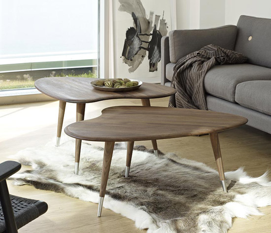 Design spotting: Strawberry Retro tables by Danish Retro