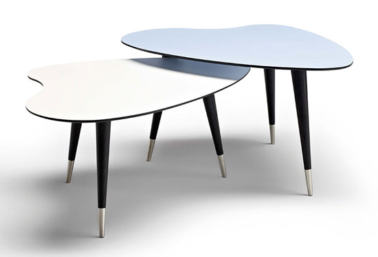 Design spotting: Strawberry Retro tables by Danish Retro