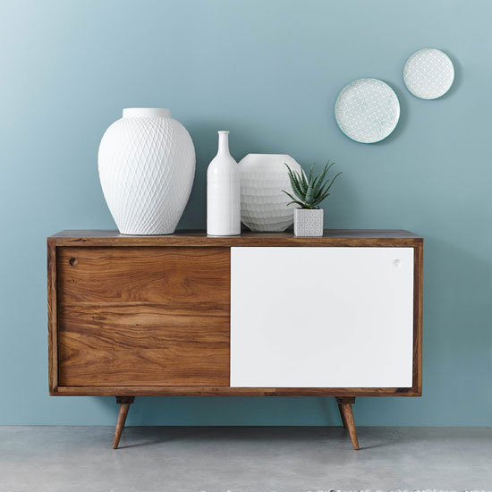 Midcentury interior: Andersen sideboard range at Maisons Du Monde