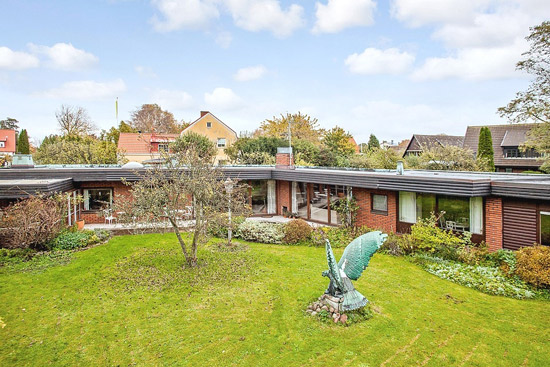 9. 1960s single-storey modernist property in Mellanheden, Malmo, Sweden