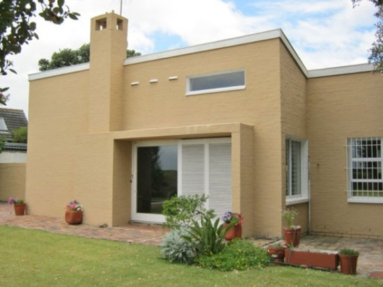 On the market: 1960s Revel Fox-designed three-bedroom house in Milnerton, near Cape Town, South Africa