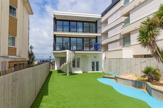 George Best’s modern house in Sandbanks, Poole, Dorset