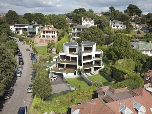 sand2 Futuristic four-bedroomed house in Sandbanks, Poole, Dorset