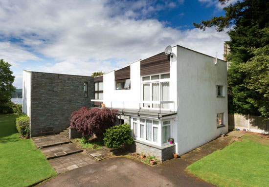 Sarnico 1960s modernist property in Windermere, Cumbria