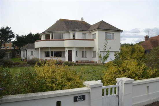 sark1 1930s Sark House art deco property in Rustington, West Sussex