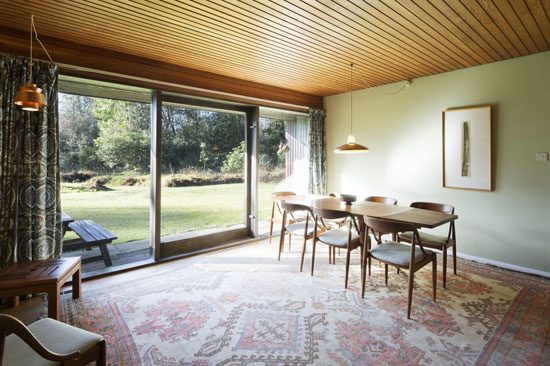 1960s Aage & Carol Moller-designed Scandinavian-style property in Plummers Plain, West Sussex