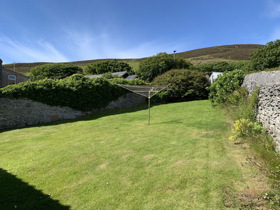 1960s modern house in Scalloway on the Shetland Islands, Scotland