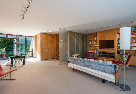 se3 1960s Royston Summers-designed modernist property in North Several, Blackheath, London SE3