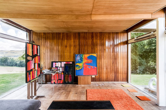 1950s midcentury modern: Peter Womersley-designed Klein House in Selkirk, Scottish Borders