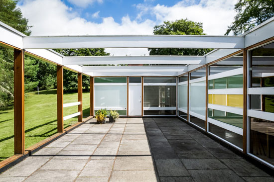 1950s midcentury modern: Peter Womersley-designed Klein House in Selkirk, Scottish Borders