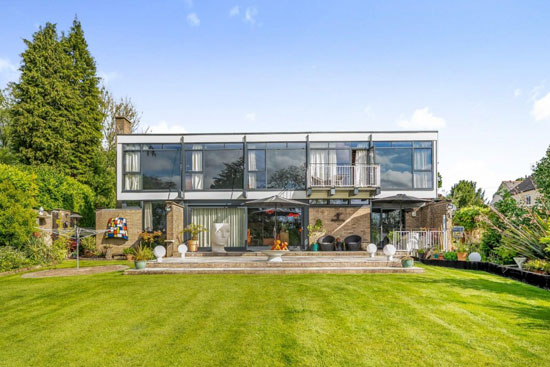 1970s Derek Bottomley modern house in Sherburn in Elmet, North Yorkshire