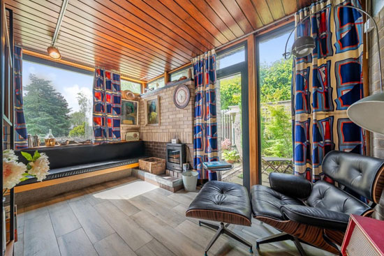 1970s Derek Bottomley modern house in Sherburn in Elmet, North Yorkshire