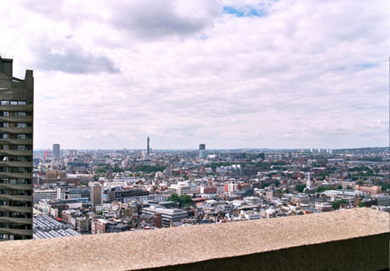 Chamberlin, Powell & Bon-designed Shakespeare Tower on the Grade II-listed Barbican Estate, London EC2