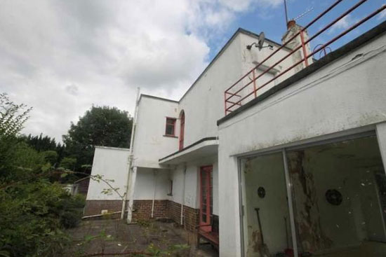 Shangri La grade II-listed art deco property in Pontllanfraith, Caerphilly, South Wales