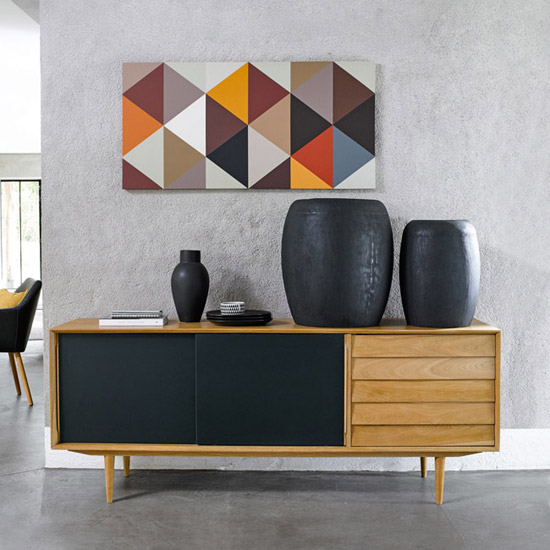 Sheffield midcentury modern furniture range at Maisons Du Monde
