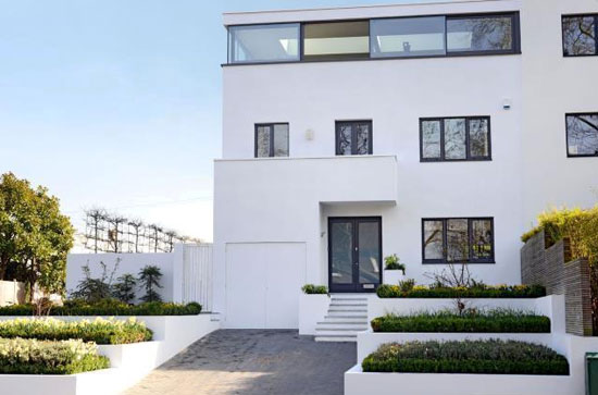 On the market: Modernised 1930s five-bedroom modernist property in Shepherds Hill, London N6