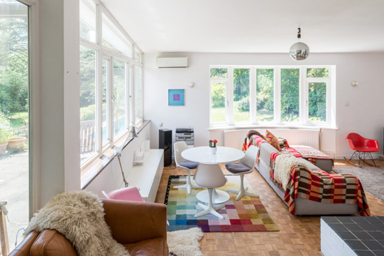 1960s midcentury modern house in Snape, Suffolk