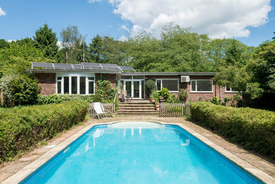 1960s midcentury modern house in Snape, Suffolk