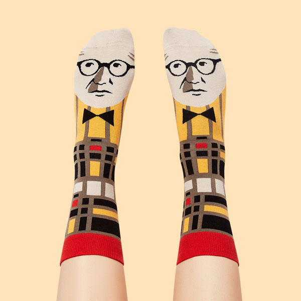 45. Leg Corbusier socks at Chattyfeet