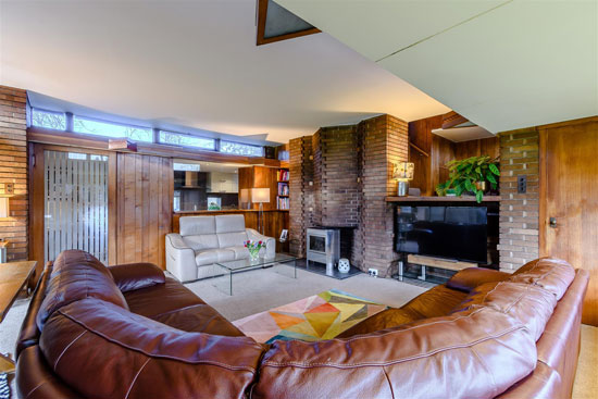 1950s D. Rosslyn Harper midcentury modern house in Solihull, West Midlands