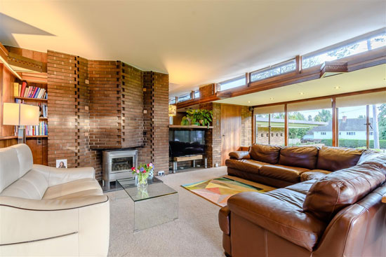 1950s D. Rosslyn Harper midcentury modern house in Solihull, West Midlands