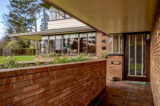 1950s D. Rosslyn Harper midcentury modern house in Solihull, West Midlands