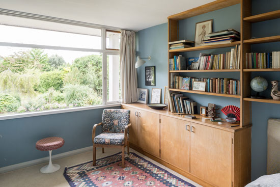 1950s Raymond Moxley modern house in Street, Somerset