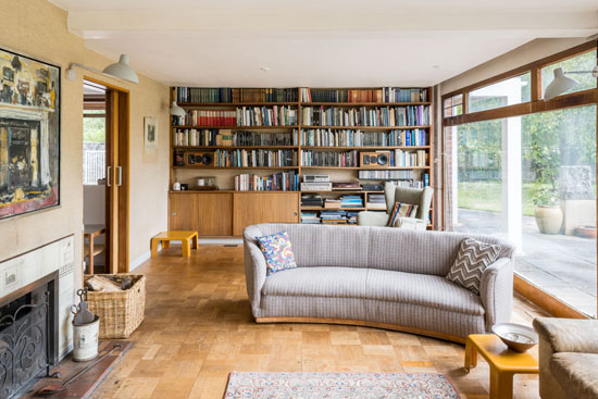 1950s Raymond Moxley modern house in Street, Somerset