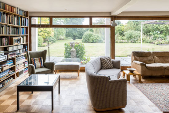 1950s Raymond Moxley modern house in Street, Somerset