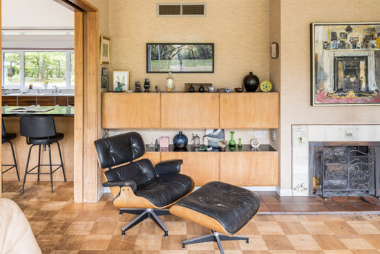 1950s Raymond Moxley modern house in Street, Somerset