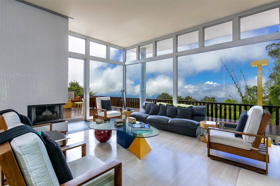 Ettore Sottsass-designed Casa Olabuenaga in Kula, Hawaii, USA