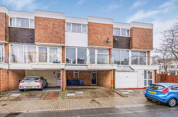 1960s townhouse in Southsea, Hampshire