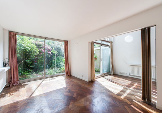 1960s Harley Sherlock-designed three-bedroom property on the Southwood House Estate, London N6
