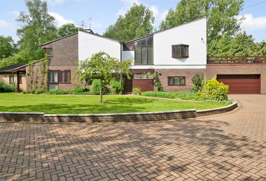 1960s modernist property in Strumpshaw, Norfolk