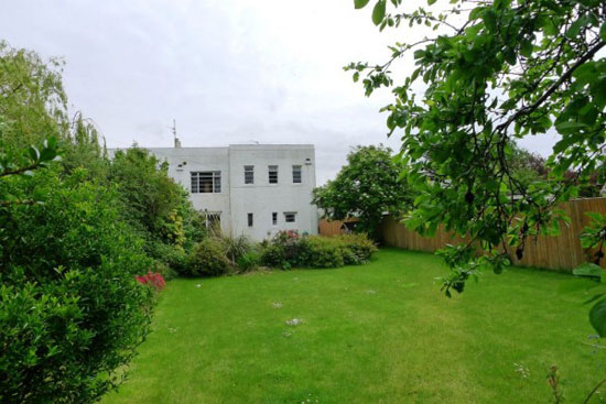 1930s art deco property in St Andrews, Fife, Scotland